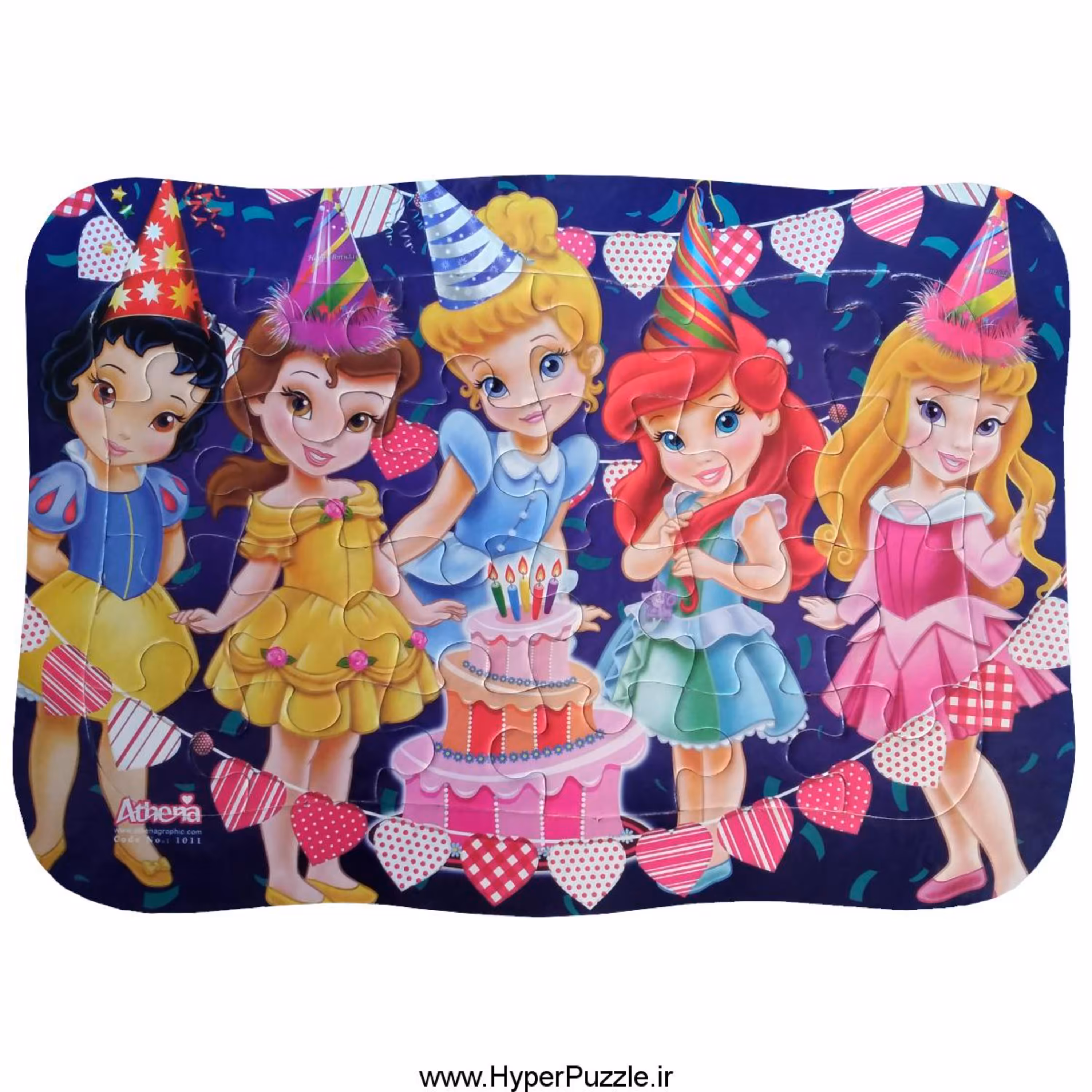 پازل تولد پرنسس  24 تکه