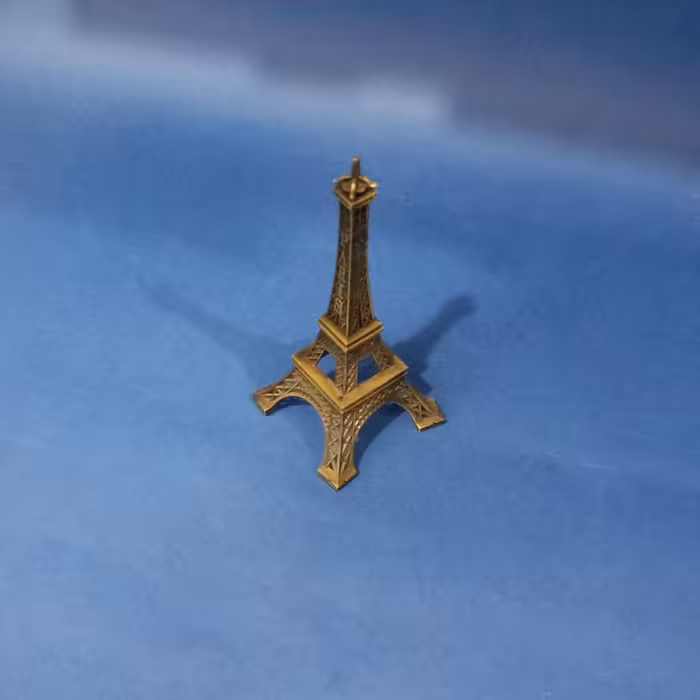 برج ایفل فلزی ارتفاع 16 سانت 