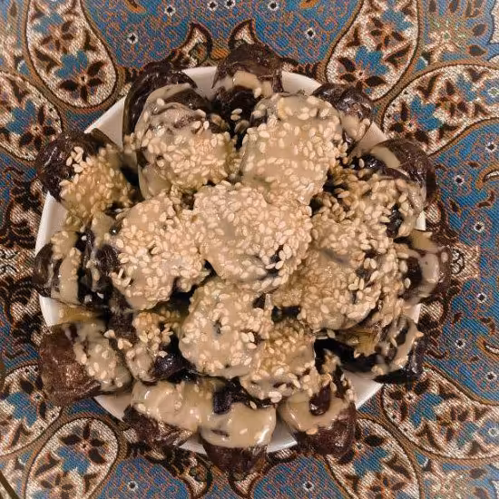 معجون ارده و خرما