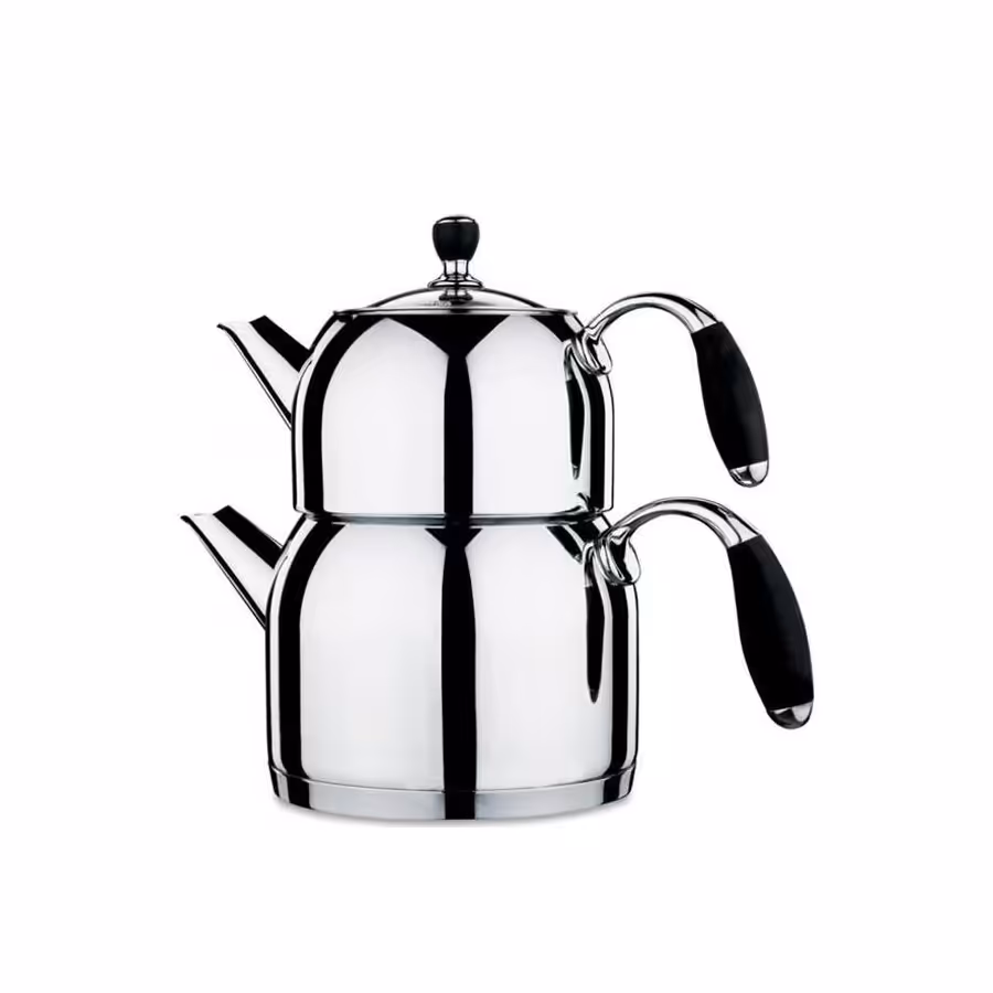 کتری و قوری کرکماز مدل FLORA Maxi A119 BLACK