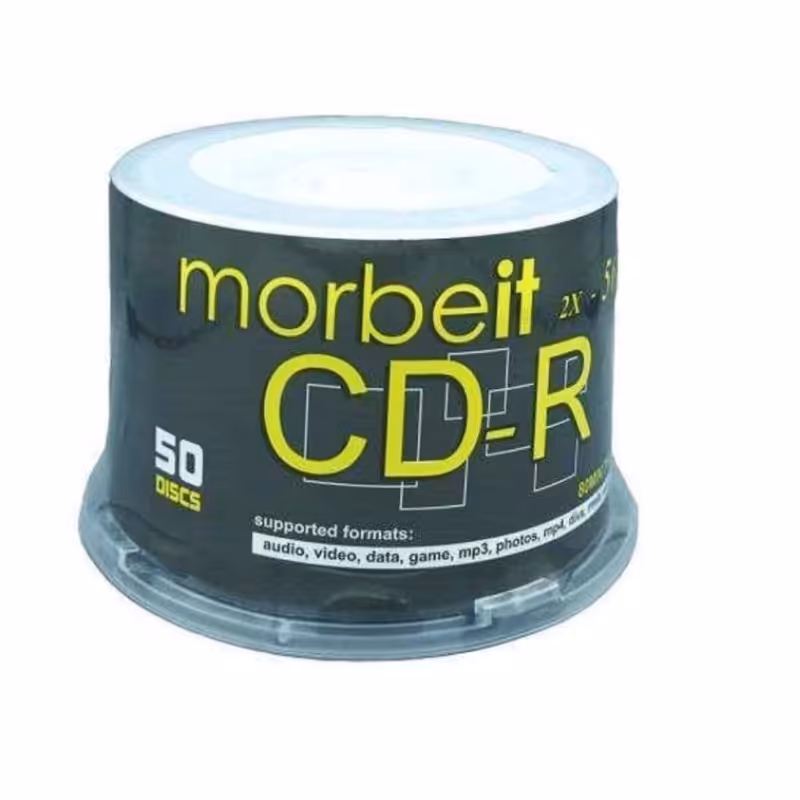 پک 50 تایی CD خام برند موربیت 