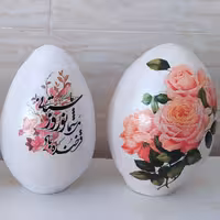تخم سفالی  دکوپاژ
