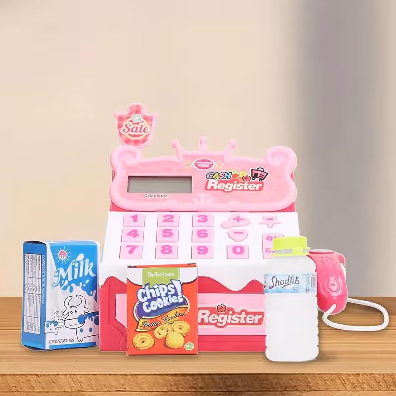 اسباب بازی صندوق فروشگاهی صورتی کد CF8638