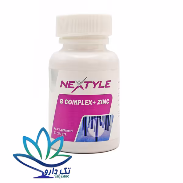 قرص ب کمپلکس و زینک نکستایل 60 عدد