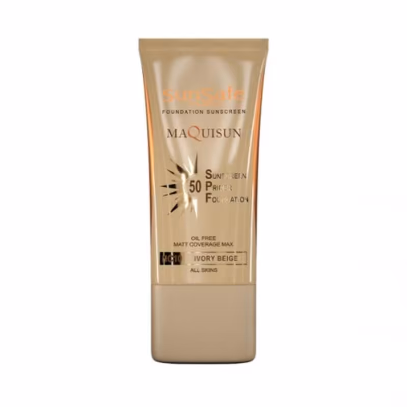 کرم ضدآفتاب کرم پودری فاقد چربی و مات کننده