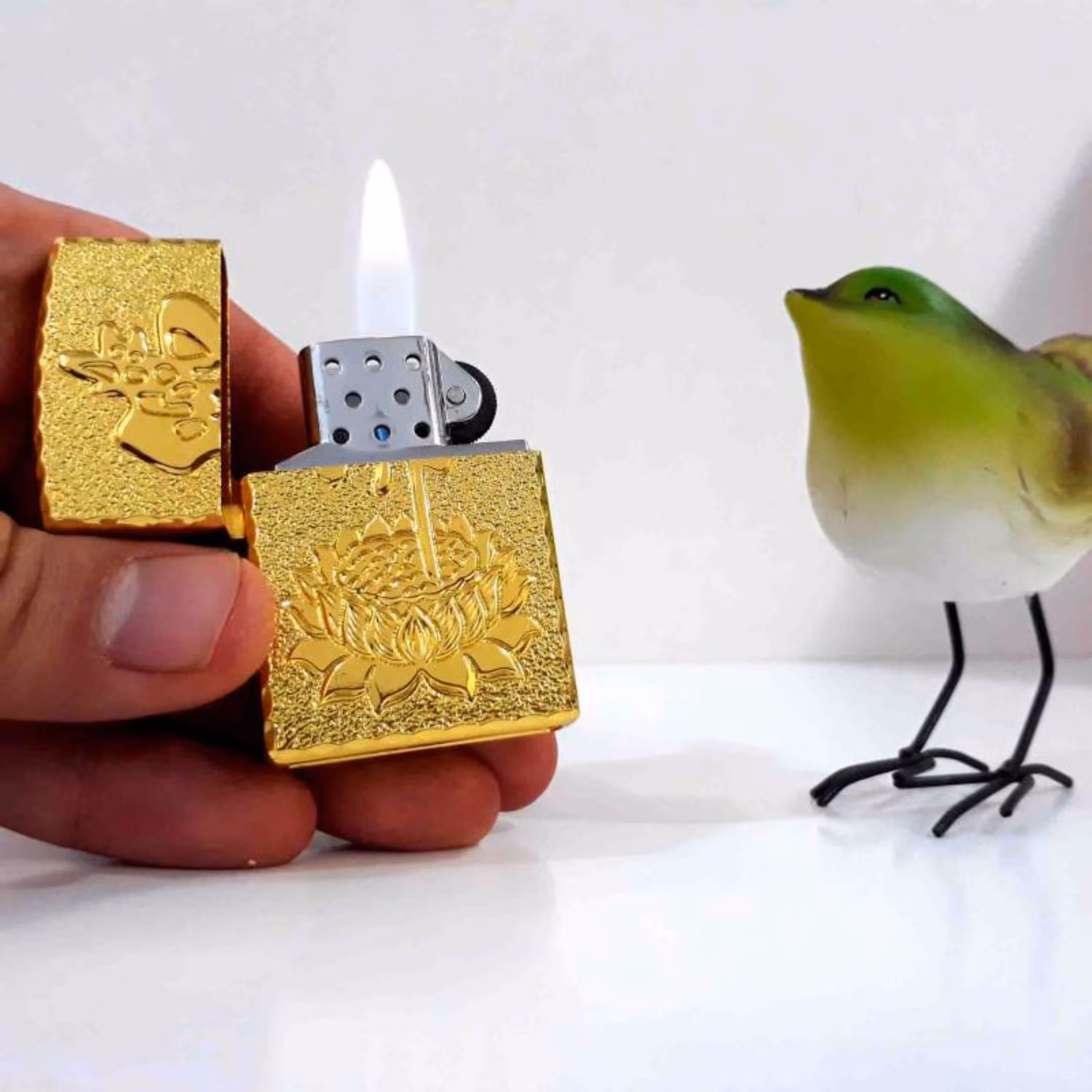 فندک مدل گل وحشی کد 00051