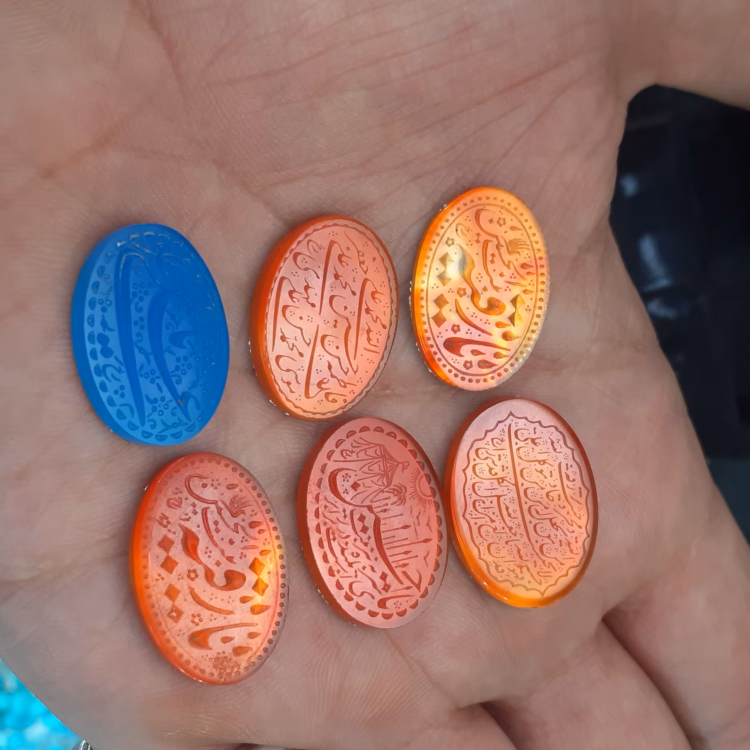 سنگ عقیق  خطی