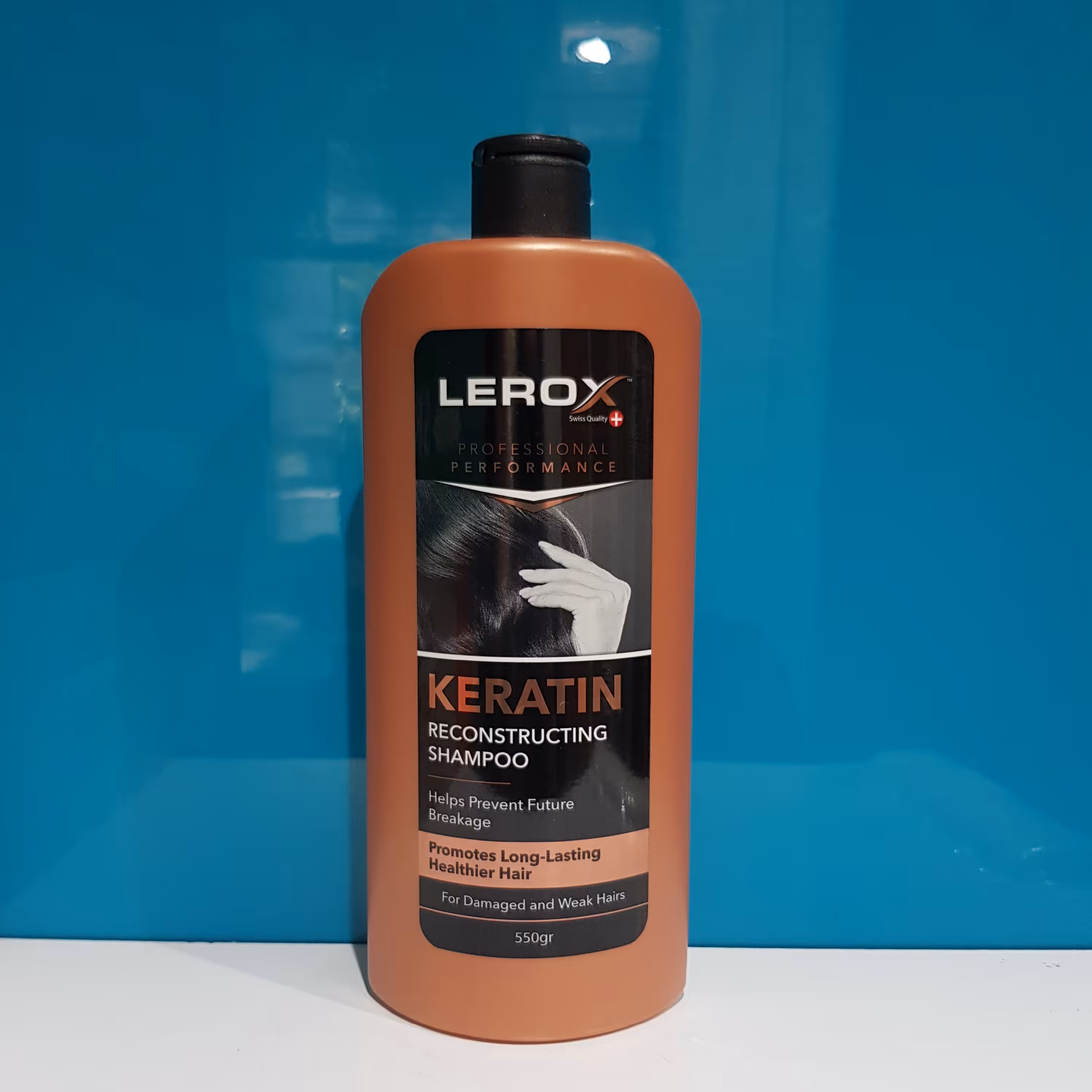 شامپو موی سر کراتینه لروکس 550گرمی