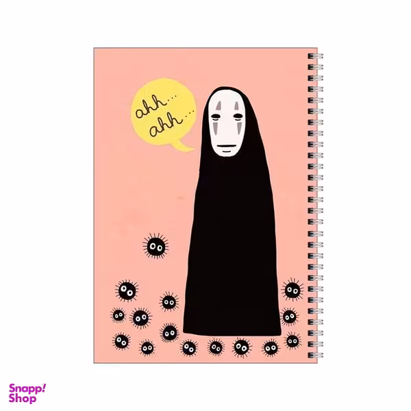 دفتر مشق 50 برگ بامبیلیپ طرح انیمیشن شهر اشباح کد 2795929