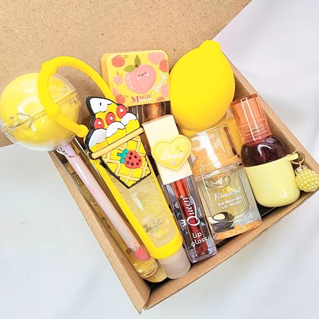 باکس کارتونی زرد میوه ای