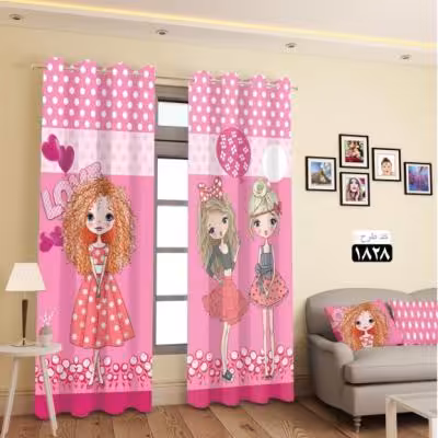 پرده تصویری طرح ملوس فرفری