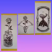 سورئالیسم تصاویر عاشقانه 3تیکه با راپید ابعاد13در16 بدون قاپ