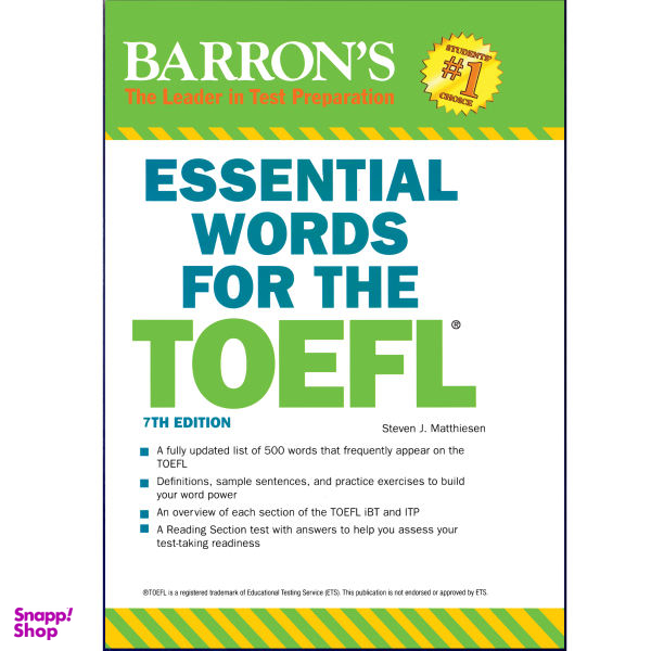 Barrons Toefl Ibt