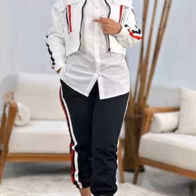 سویشرت شلوار دورس داخل کرک(موجودی سوال شود)