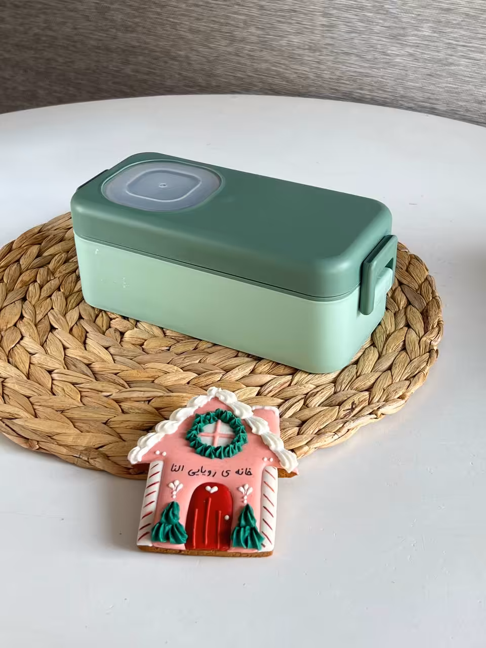 ظرف غذا پلاستیکی کد 2138 – رنگ سبز