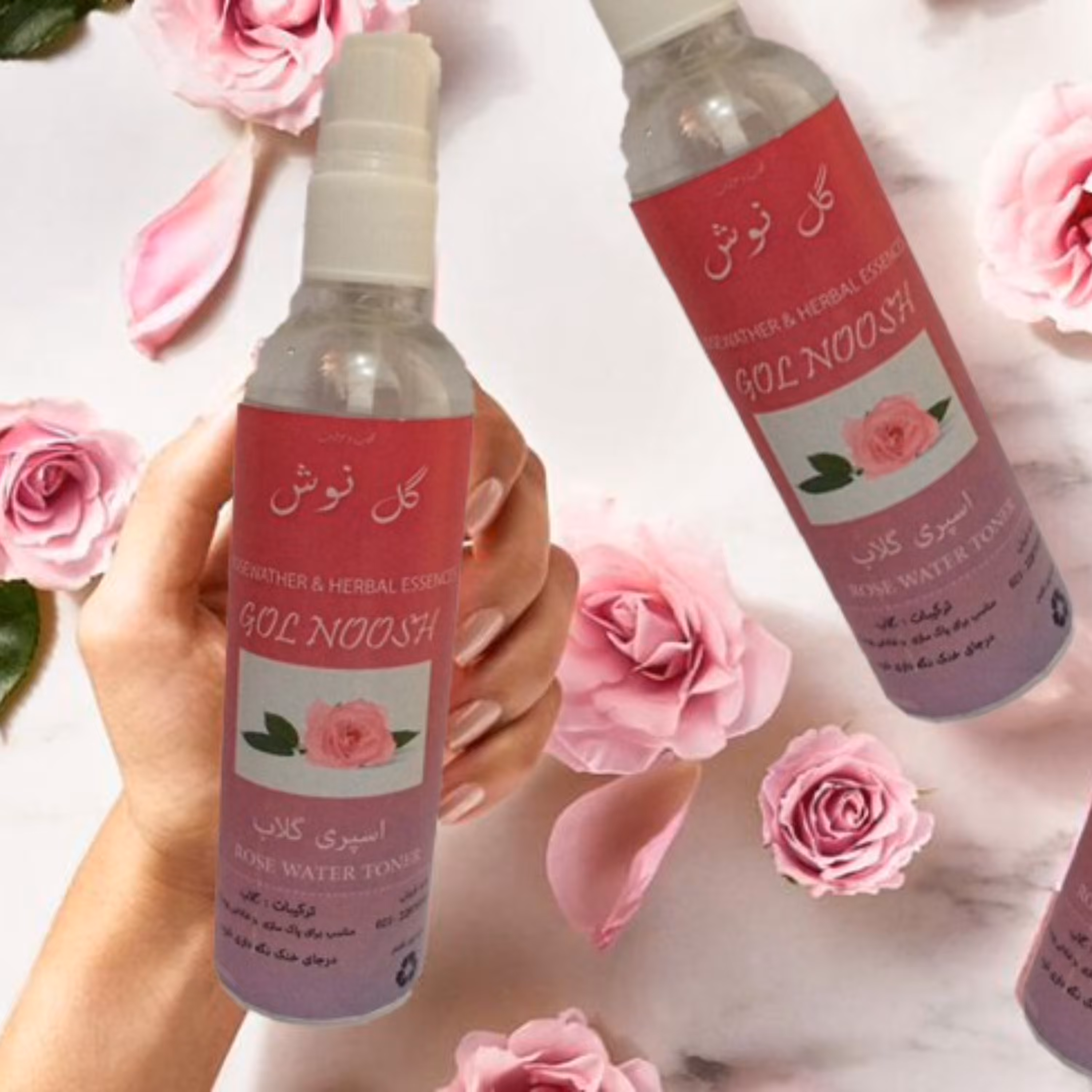 پک 2 تایی اسپری گلاب (هرکدام 120 سی سی)