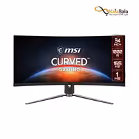 خرید و قیمت مانیتور MSI MPG ARTYMIS 343CQR: مشخصات مانیتور گیمینگ ام اس ای