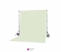 فون پارچه ای سبز روشن با جای لوله 2*3 متر