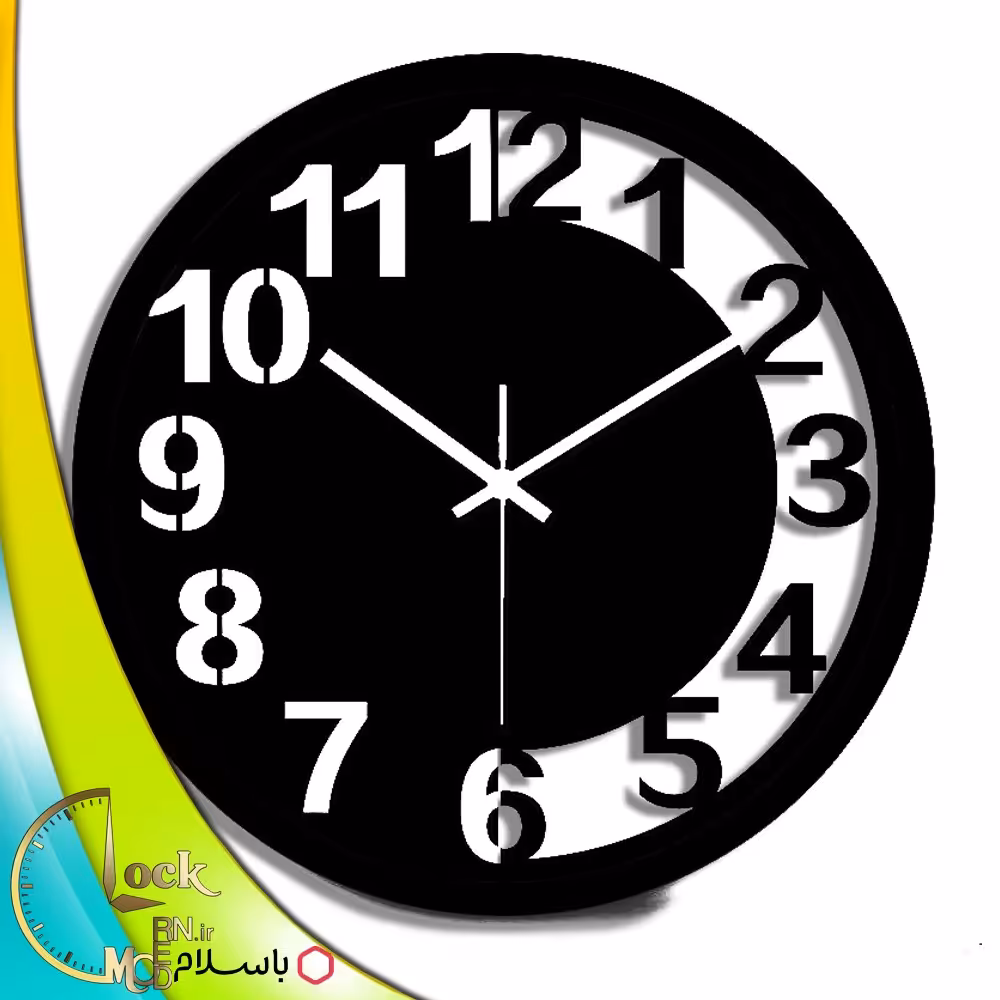 ساعت دیواری طرح کلاسیک کد 899