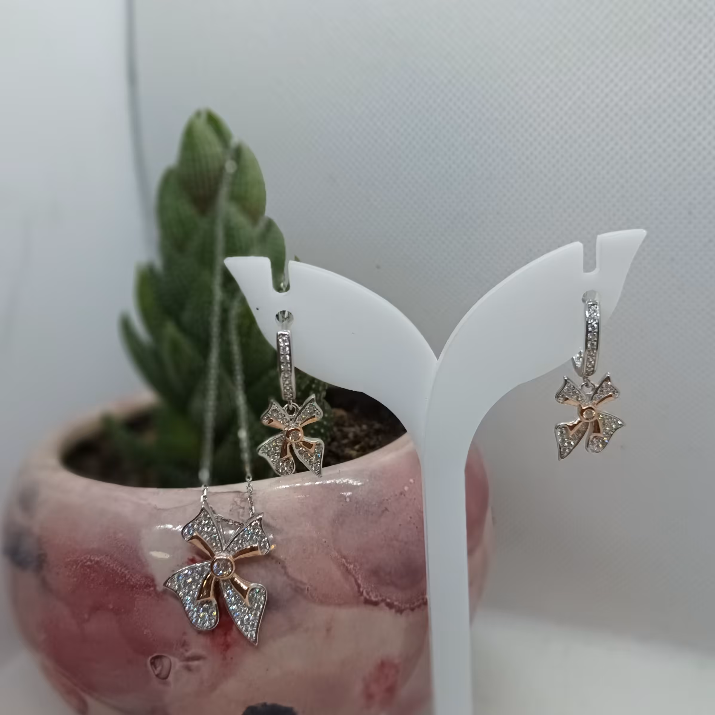 نیم ست طرح پاپیون 