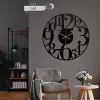 ساعت دیواری لاکچری مدل آرتا