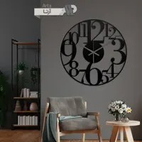 ساعت دیواری لاکچری مدل آرتا