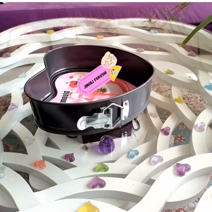 قالب کیک کمربندی قلب