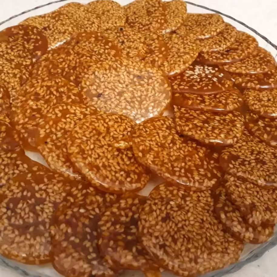 پولکی  کنجدی 