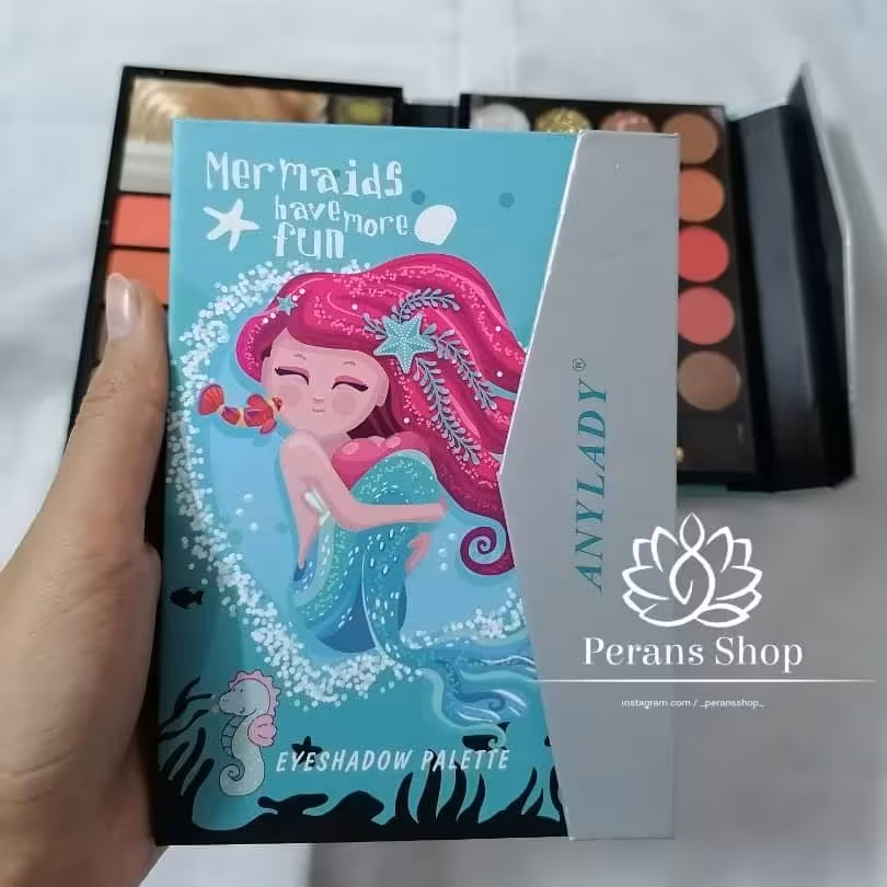 پالت کیفی چند کاره اِنی لیدی سایز بزرگ مدل Mer maids have more fun