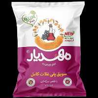 پفک مهدیار غلات کامل با طعم سرکه ای- 50 گرمی