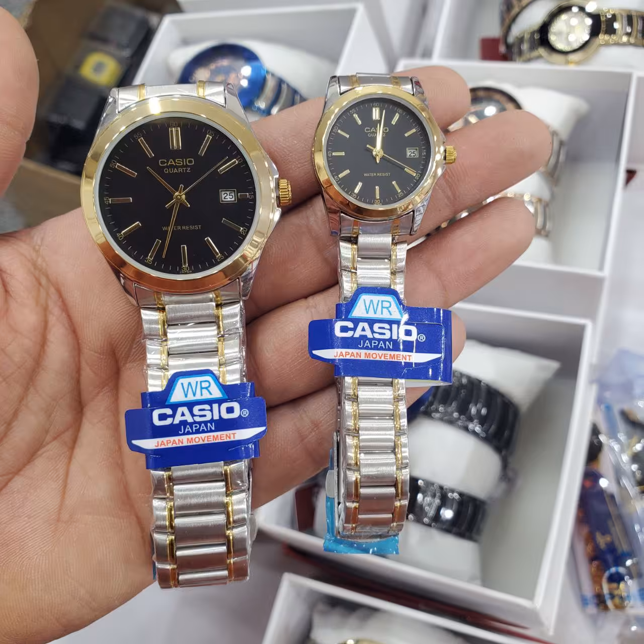 ساعت کاسیو ست زنانه و مردانه کد7