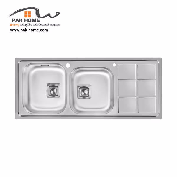 سینک ظرفشویی توکار کد 501S اخوان