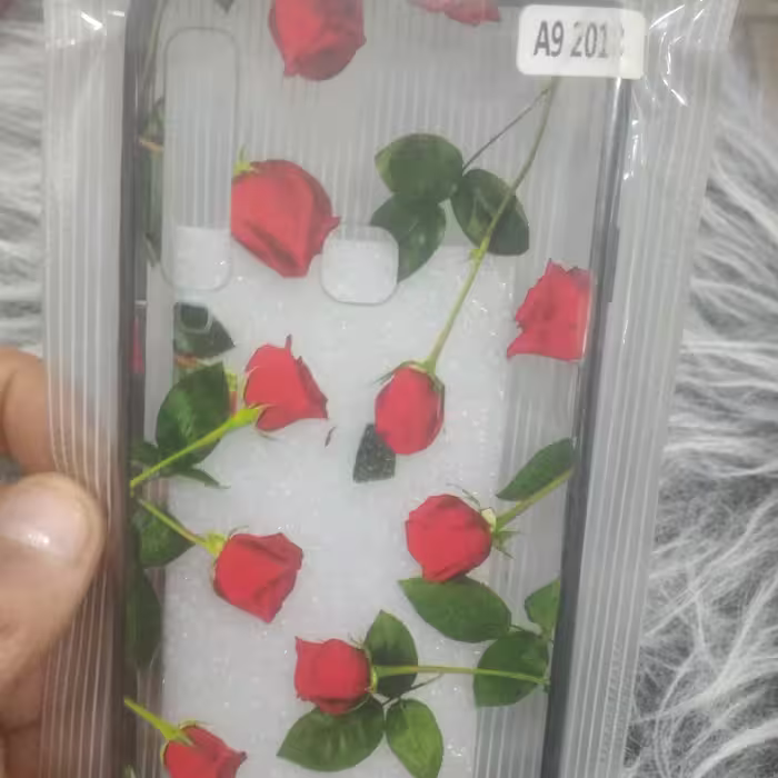 گارد شفاف گلدار A9 2018