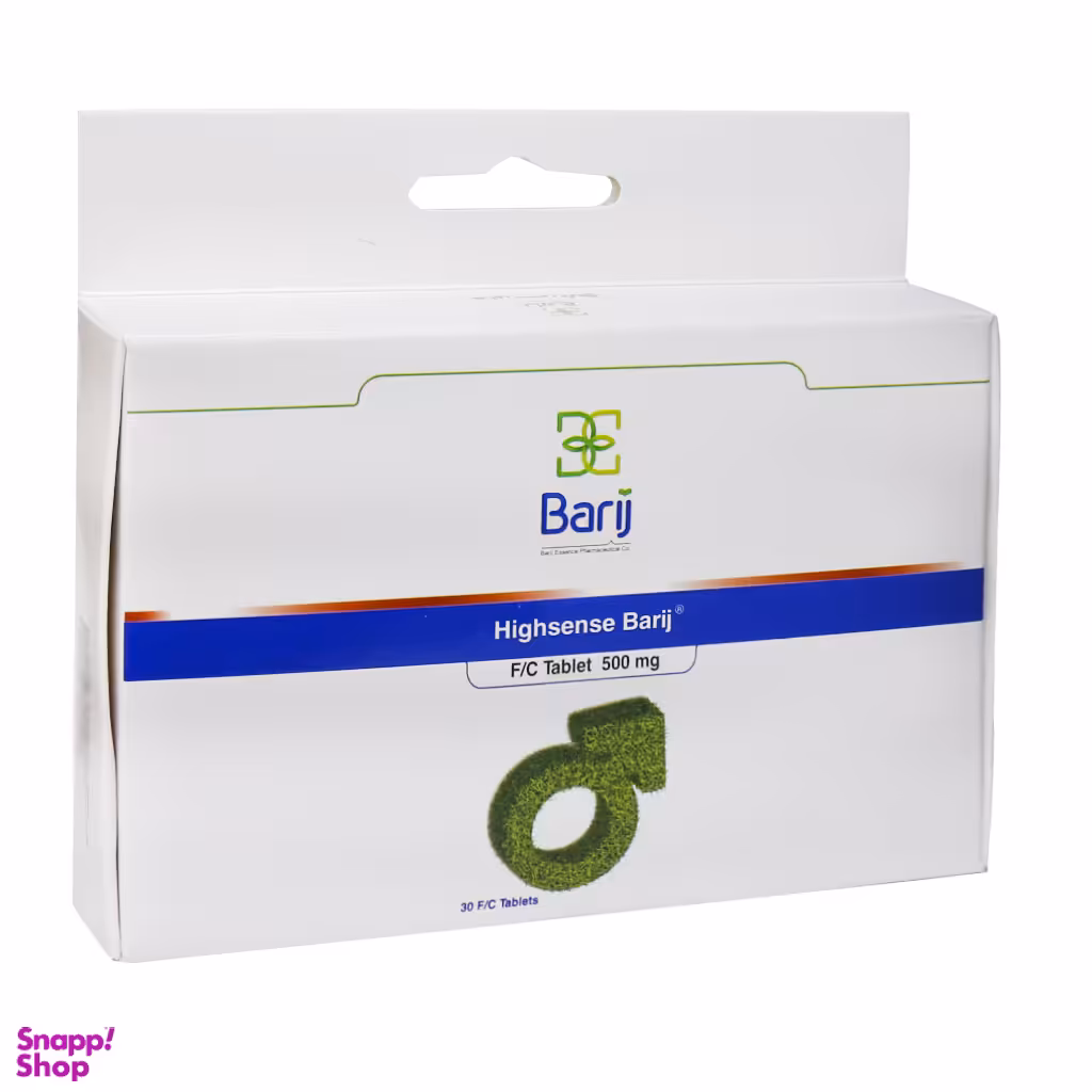 قرص تقویت آقایان های سنس باریج اسانس بسته 30 عددی