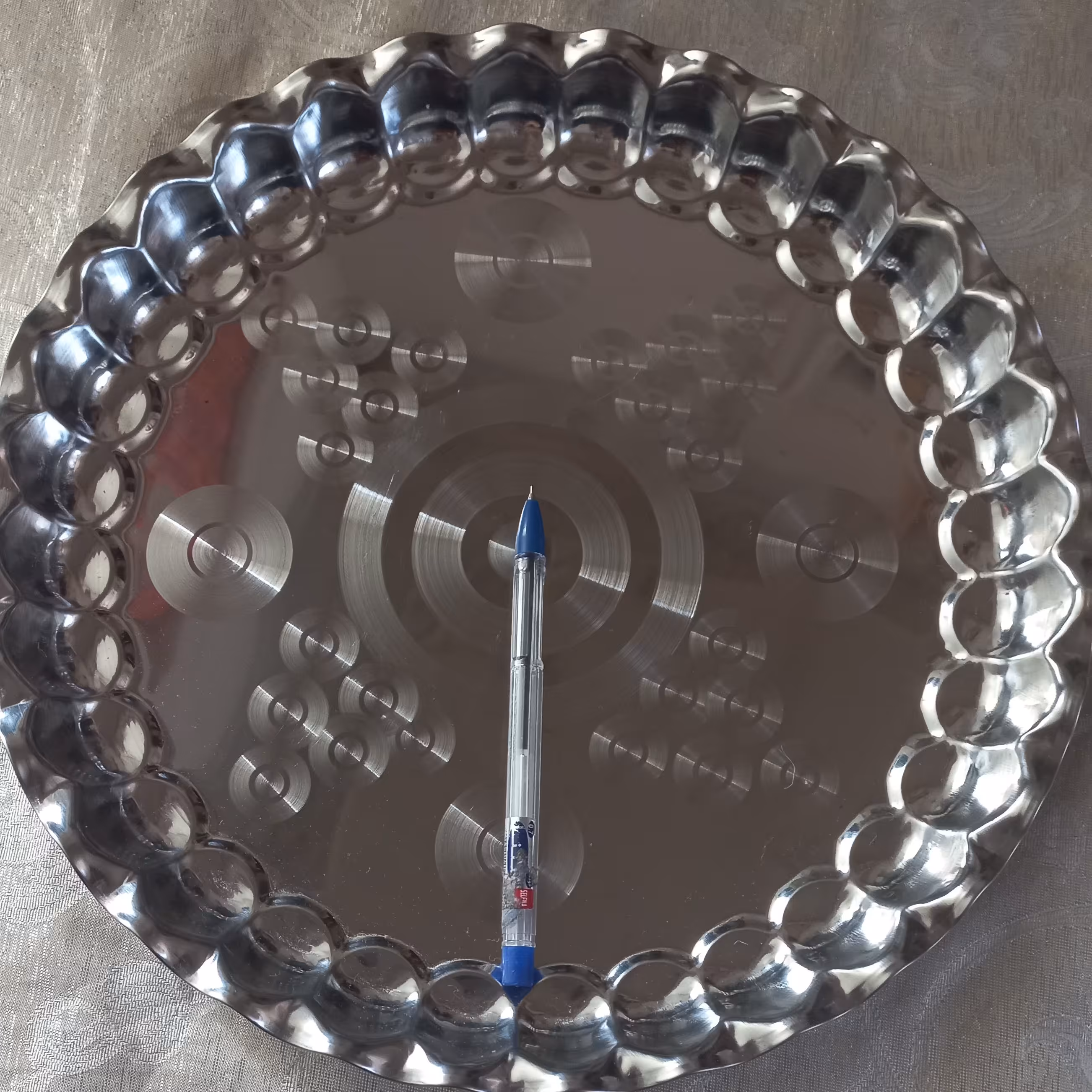 سینی استیل سایز35