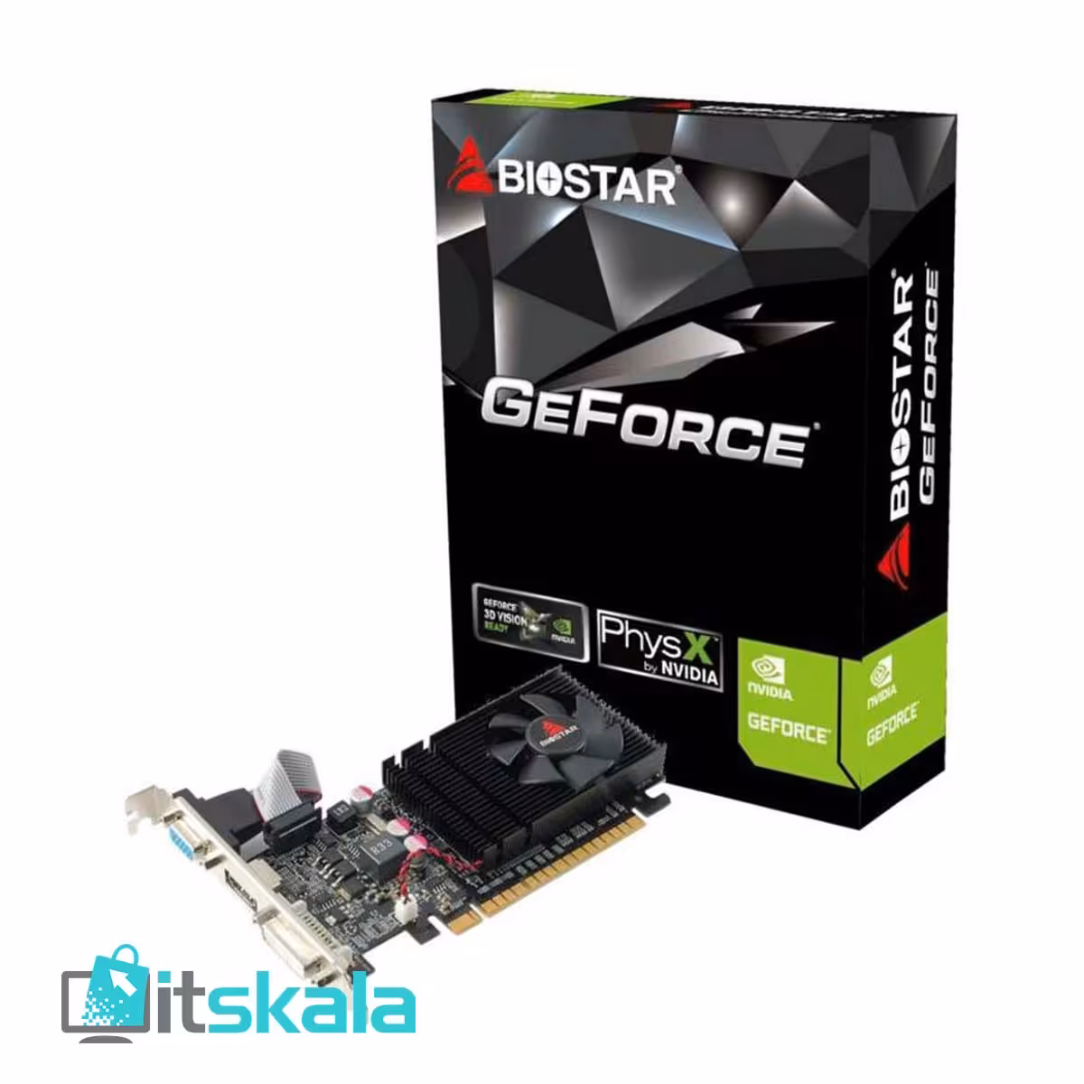 قیمت و خرید کارت گرافیک بایوستار مدل GT710 2GB DDR3 | ITSKALA