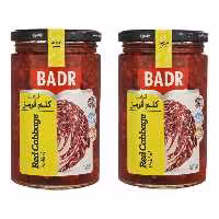 ترشی کلم قرمز بدر - 630 گرم بسته 2 عددی