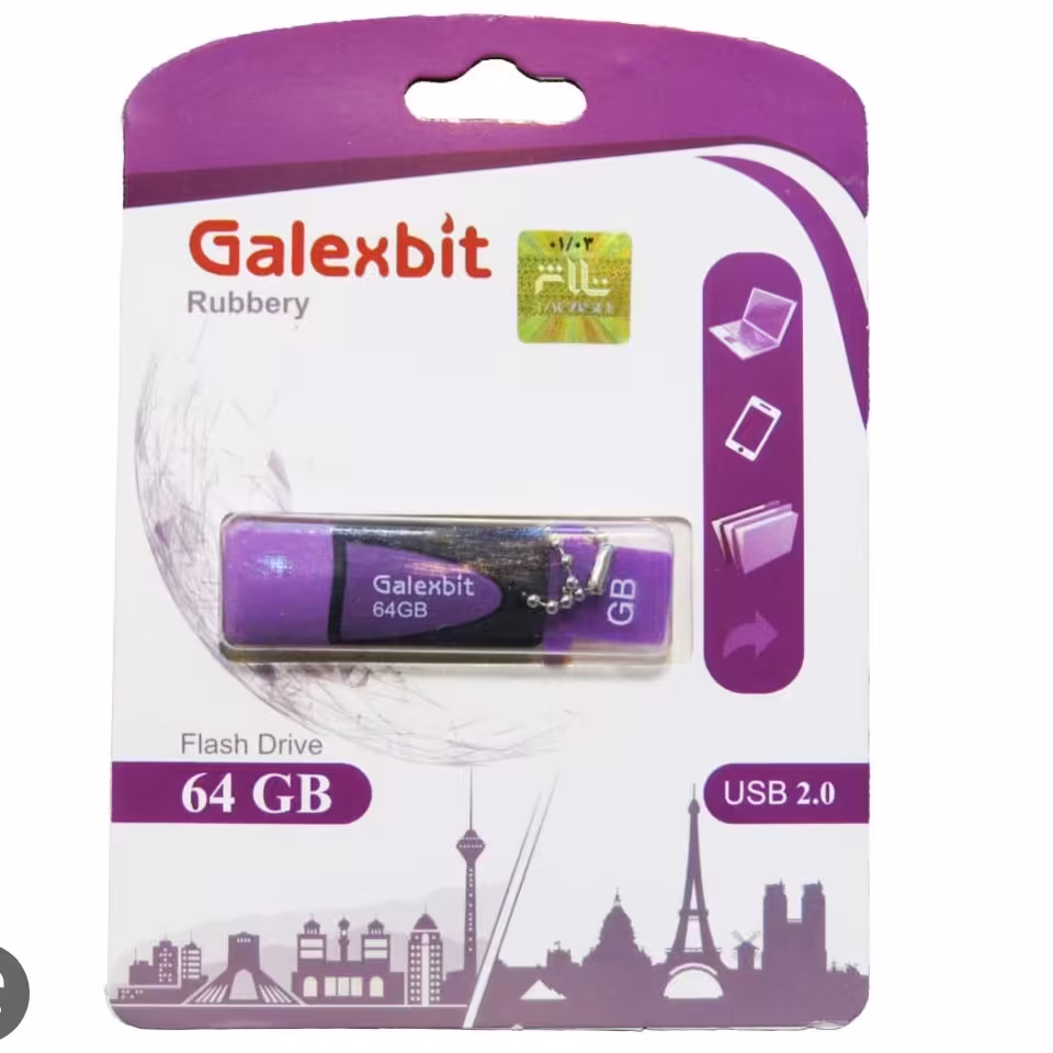 فلش مموری گلکسبیت مدل Rubbery ظرفیت 64 گیگابایت

 درای گارانتی مادام العمر  
