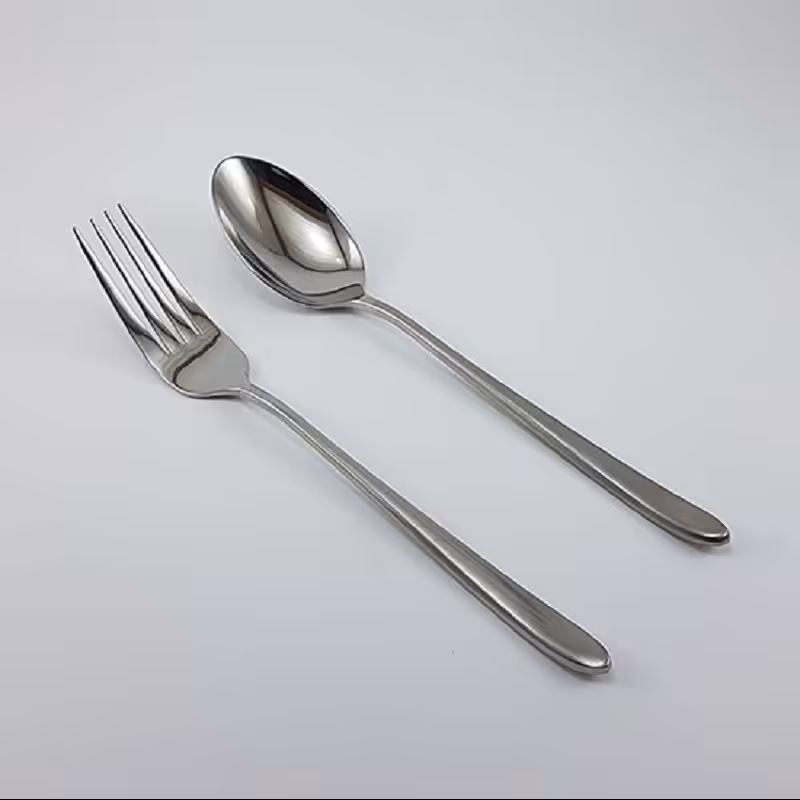 قاشق چنگال 12 پارچه استیل یونیک کد 5712