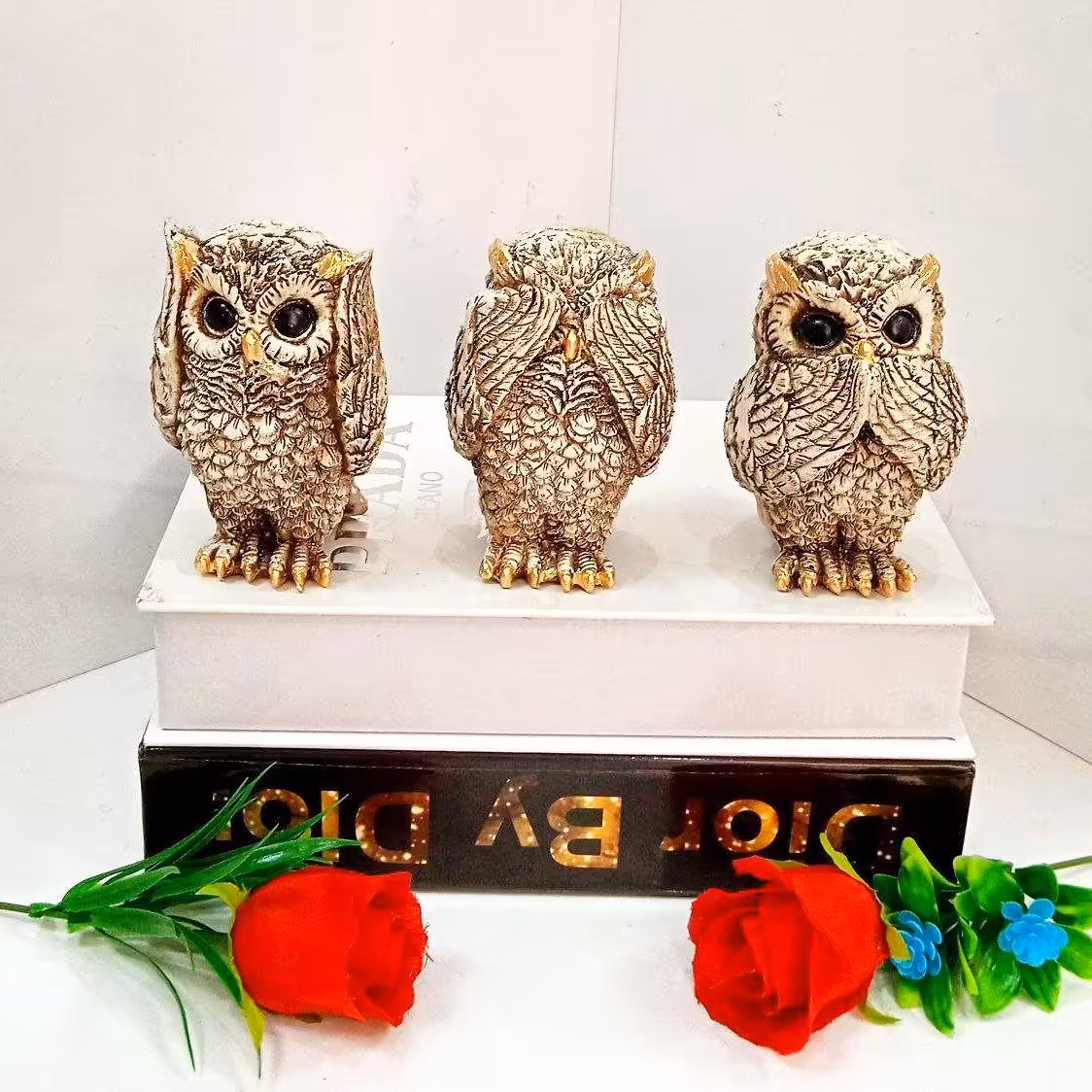 مجسمه جغد (تک و ست)