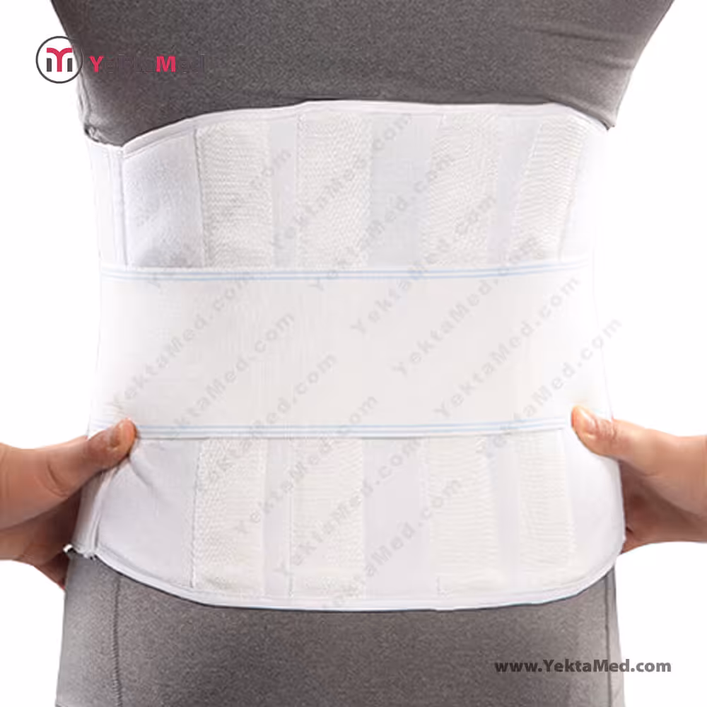 کمربند طبی سخت پاک سمن کد 019 - یکتامد YektaMed