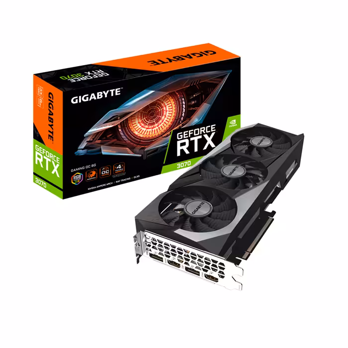 کارت گرافیک گیگابایت GeForce RTX 3070 GAMING OC 8G