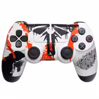 دسته بازی پلی استیشن 4 مدل Dualshock 4High Copy طرح Last Of Us