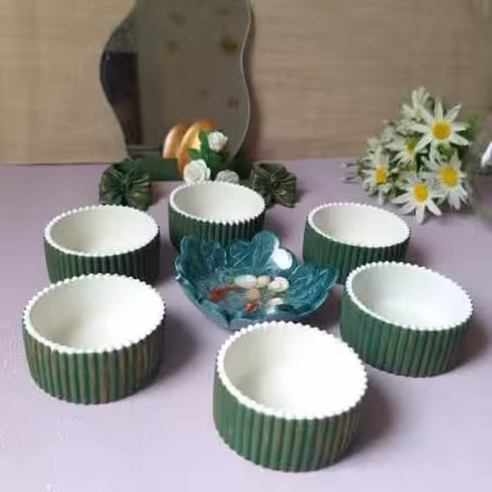 هفتسین سنگی سبز طلایی