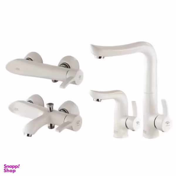 ست شیرآلات آویسا مدل لوتوس_W