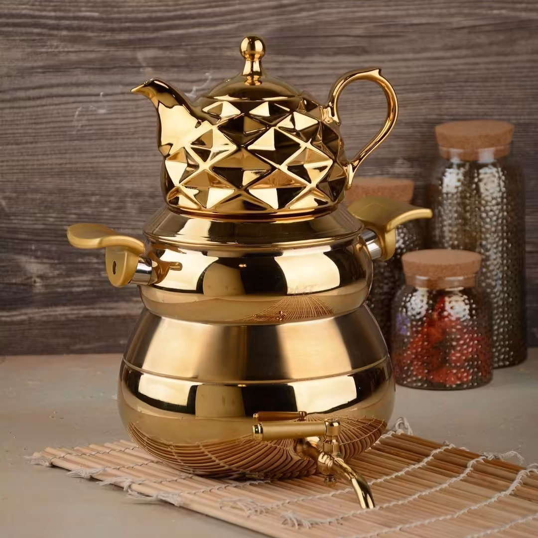 کتری قوری شیردار  DMT  مدل 1058