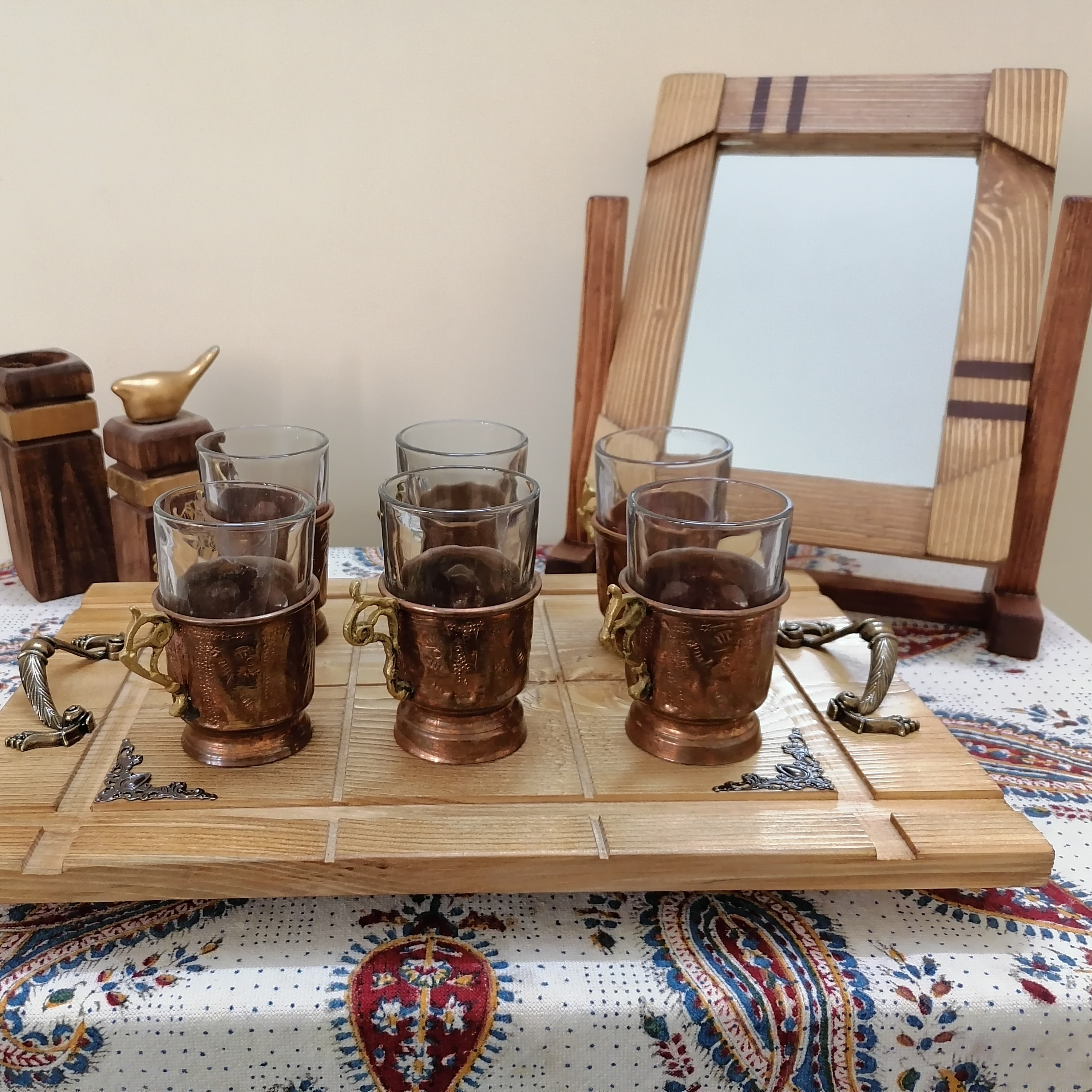 سینی - سینی چوبی