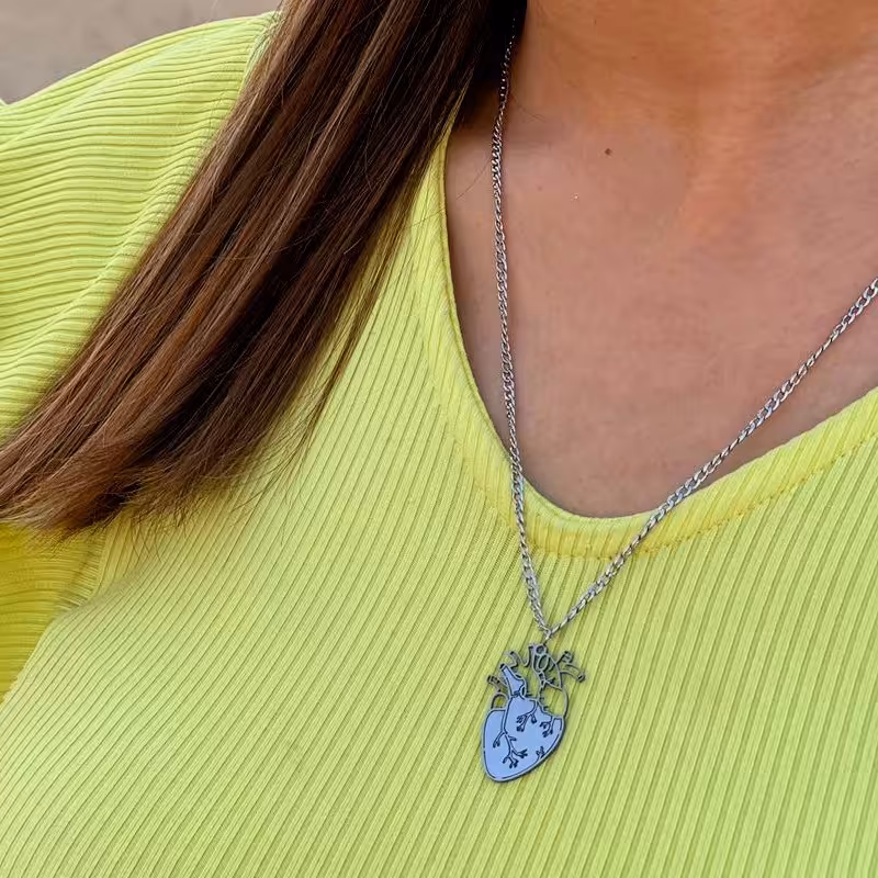 گردنبند قلب آناتومی