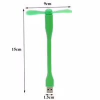 پنکه همراه مدل USB Mini سبز