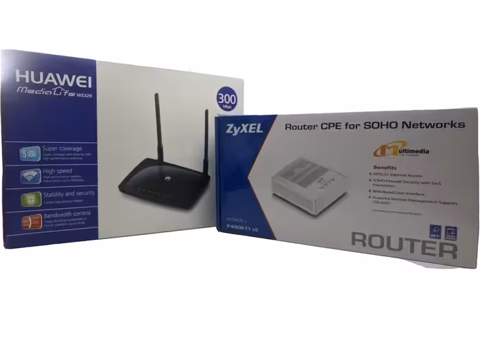 باندل مودم adsl مودم کابلی زایکسل و روتر بی‌سیم هوواوی
